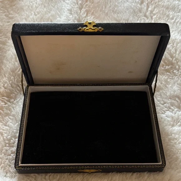 Black Jewelry Case - Vintage - Picture 8 of 11